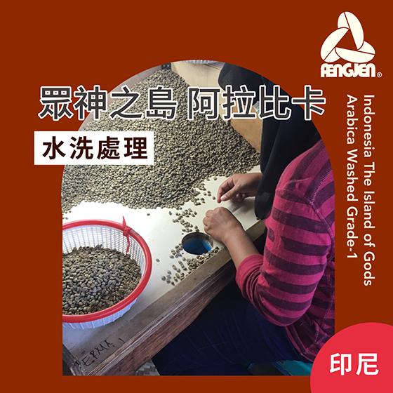 印尼 眾神之島 阿拉比卡【水洗處理】